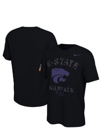 Nike Black Kansas State Wildcats Veterans Day T Shirt