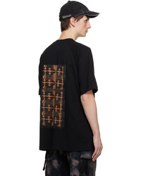 Song For The Mute Black Kilim Rust T Shirt