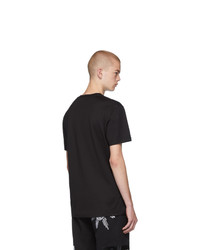 Dolce and Gabbana Black King Patch T Shirt