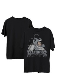 Junk Food Black Las Vegas Raiders Disney Mickey Qb T Shirt At Nordstrom