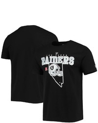 New Era Black Las Vegas Raiders Local Pack T Shirt