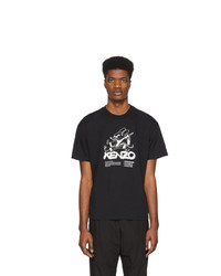 Kenzo Black Limited Edition Chinese New Year Kung Fu Rat T Shirt
