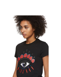 Kenzo Black Limited Edition Holiday Eye T Shirt