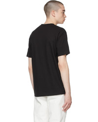 Saintwoods Black Literal Flip T Shirt