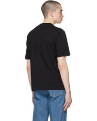 Lanvin Black Logo Appliqu T Shirt