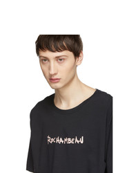 Rochambeau Black Logo Core T Shirt
