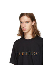 Burberry Black Logo Sabeto T Shirt