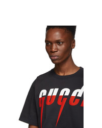 Gucci Black Logo T Shirt