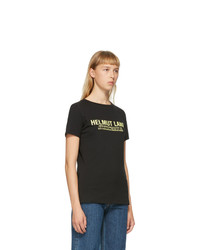 Helmut Lang Black Logo T Shirt
