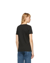 Helmut Lang Black Logo T Shirt