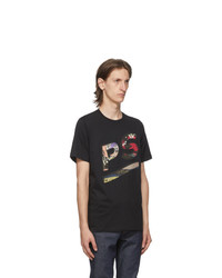 Ps By Paul Smith Black Logo T Shirt