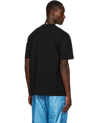 MONCLER GRENOBLE Black Logo T Shirt