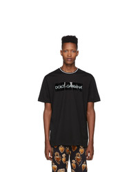 Dolce and Gabbana Black Logo T Shirt