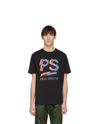 Ps By Paul Smith Black Logo T Shirt