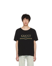 Gucci Black Logo T Shirt