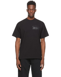 Aries Black Logo Temple T Shirt
