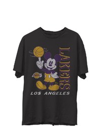 Junk Food Black Los Angeles Lakers Disney Vintage Mickey Baller T Shirt At Nordstrom