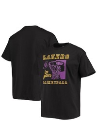 Junk Food Black Los Angeles Lakers Slam Dunk T Shirt