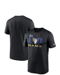 Nike Black Los Angeles Rams Super Bowl Lvi Bound No Limits T Shirt At Nordstrom