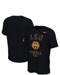 Nike Black Lsu Tigers Veterans Day T Shirt