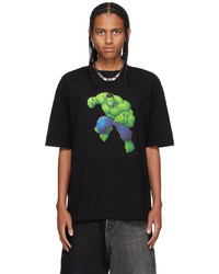 Balenciaga Black Medium Fit Hulk T Shirt
