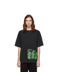 DSQUARED2 Black Mert And Marcus 1994 Edition Dyed T Shirt