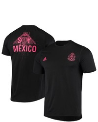 adidas Black Mexico National Team Soy Mexico Creator T Shirt