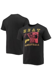 Junk Food Black Miami Heat Slam Dunk T Shirt