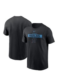 Nike Black Miami Marlins Team T Shirt At Nordstrom