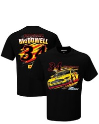 HENDRICK MOTORSPORTS TEAM COLLECTION Black Michl Mcdowell Fuel T Shirt