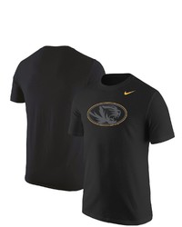Nike Black Missouri Tigers Logo Color Pop T Shirt