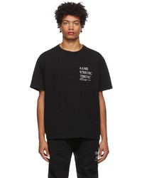 Frame Black Modern Blocking T Shirt