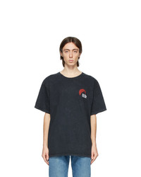 Rhude Black Moonlight Logo T Shirt