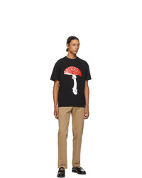 JW Anderson Black Mushroom T Shirt
