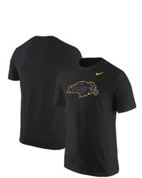 Nike Black Ndsu Bison Logo Color Pop T Shirt