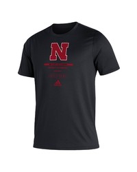adidas Black Nebraska Huskers Sideline Locker Tag Creator Roready T Shirt At Nordstrom