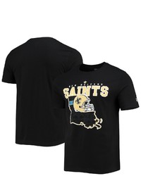 New Era Black New Orleans Saints Local Pack T Shirt