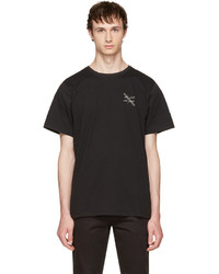 Saturdays Nyc Black New York Script T Shirt