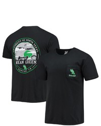 IMAGE ONE Black North Texas Mean Green Circle Campus Scene T Shirt At Nordstrom