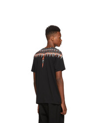 Marcelo Burlon County of Milan Black Norwegian Wings T Shirt