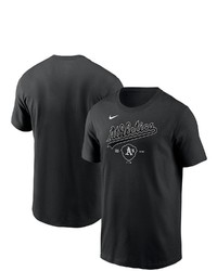 Nike Black Oakland Athletics Local Territory T Shirt