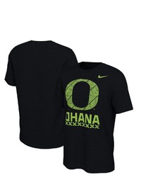 Nike Black Oregon Ducks Ohana Disrupt T Shirt