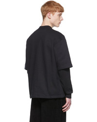 032c Black Organic Cotton T Shirt
