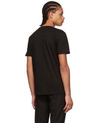 EGONlab Black Organic Cotton T Shirt