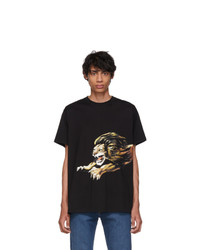 Givenchy Black Oversized Leo T Shirt
