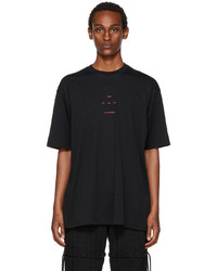 Song For The Mute Black Oversized T Shirt
