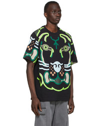 Kenzo Black Oversized Tiger T Shirt