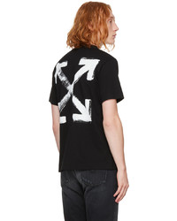 Off-White Black Paint Arrow T Shirt