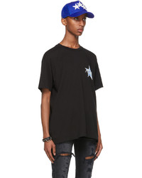 Amiri Black Paisley Star T Shirt