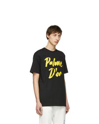 DOUBLE RAINBOUU Black Palm Black Ice T Shirt